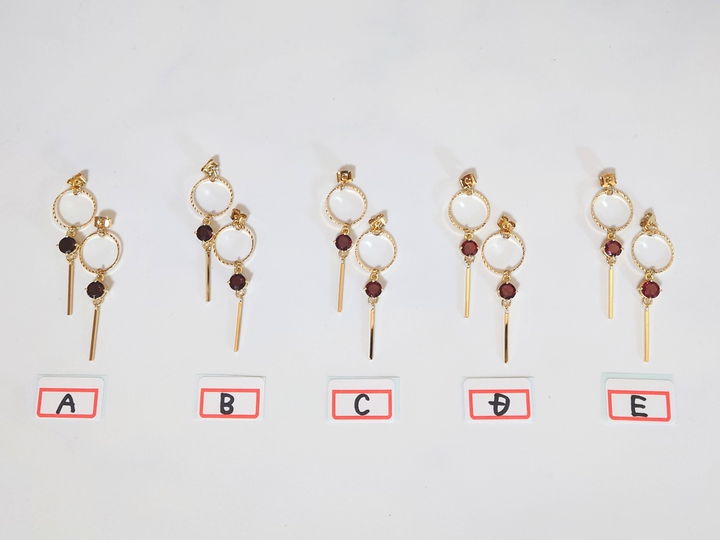 バックチャームピアスキャッチ【深層の記憶】ミニ