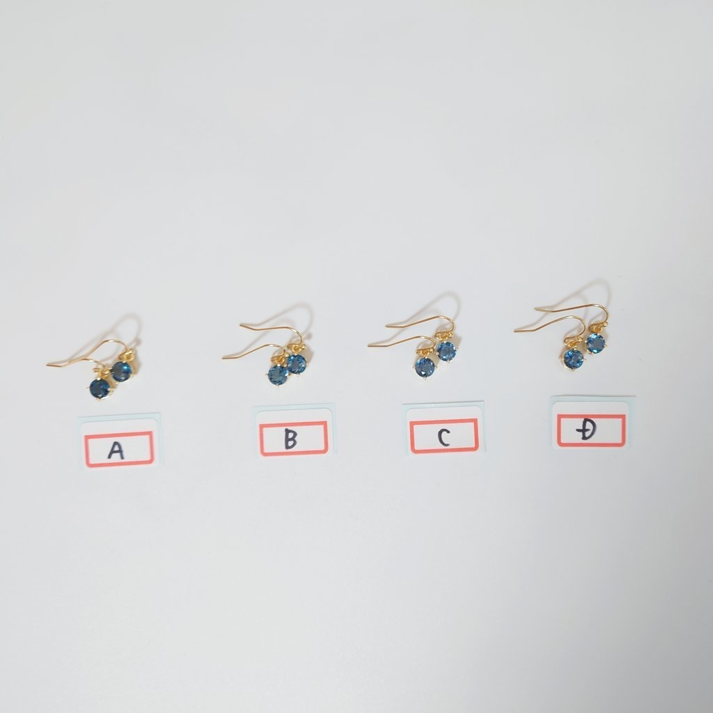 ピアス【恋する瞳】