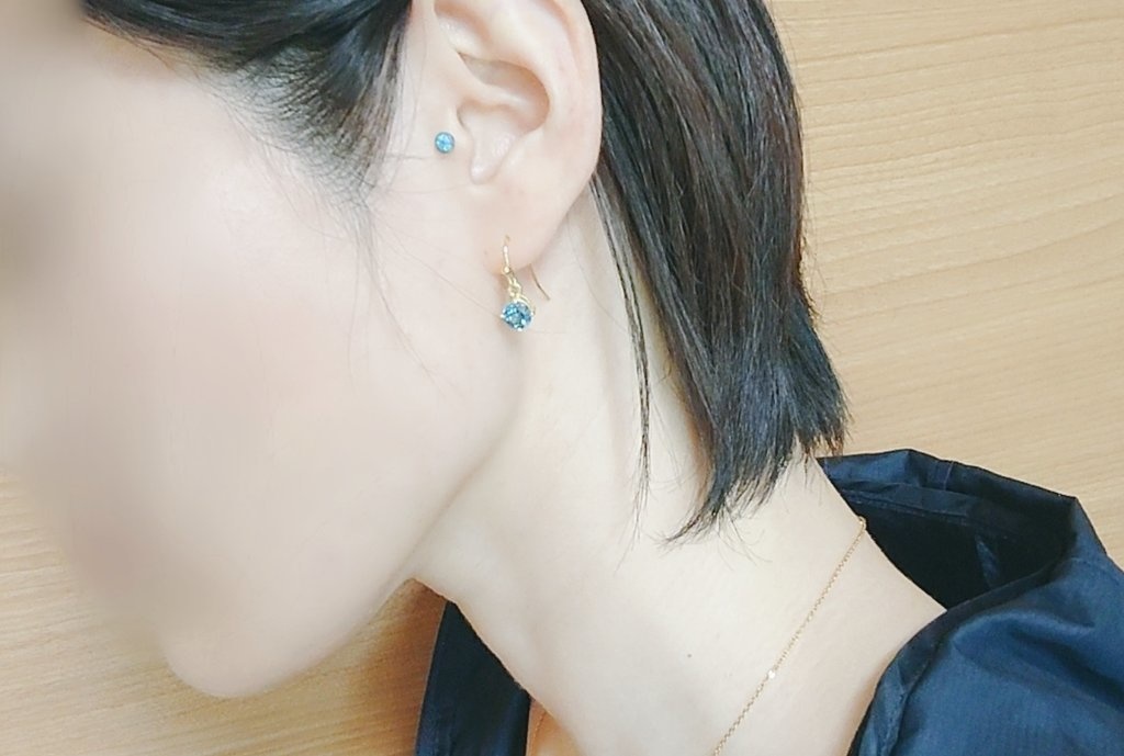 ピアス【恋する瞳】