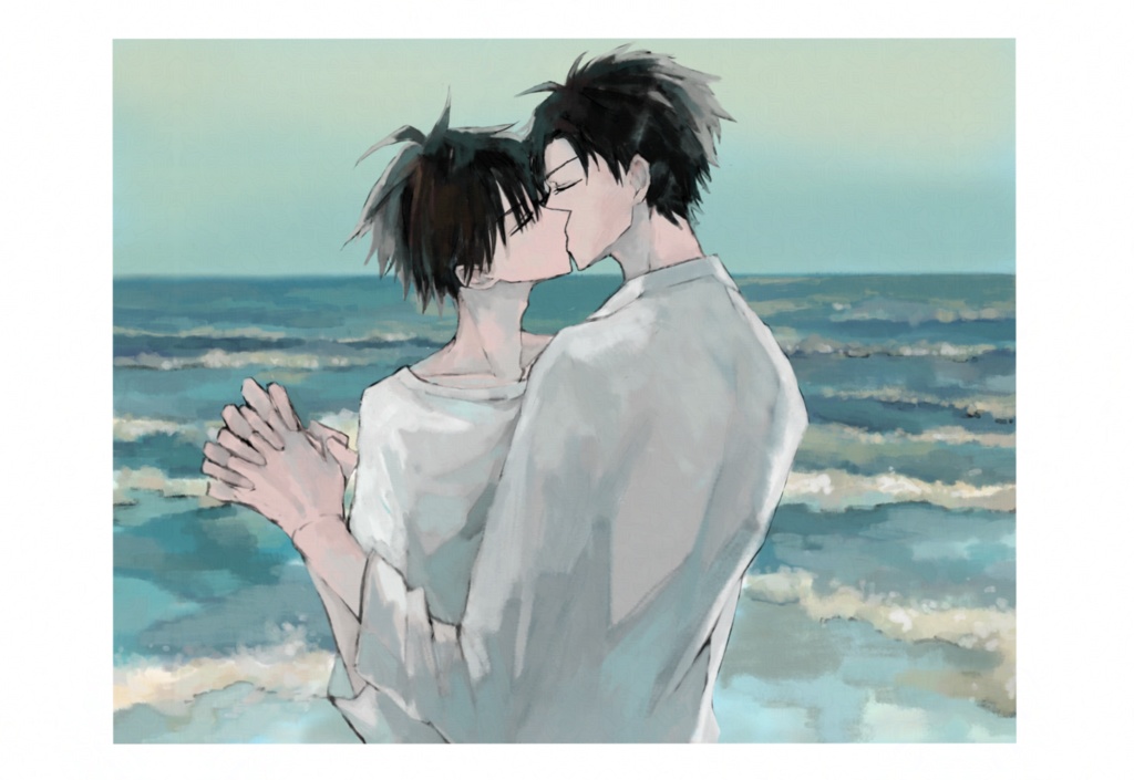 ポストカード:遠浅の海
