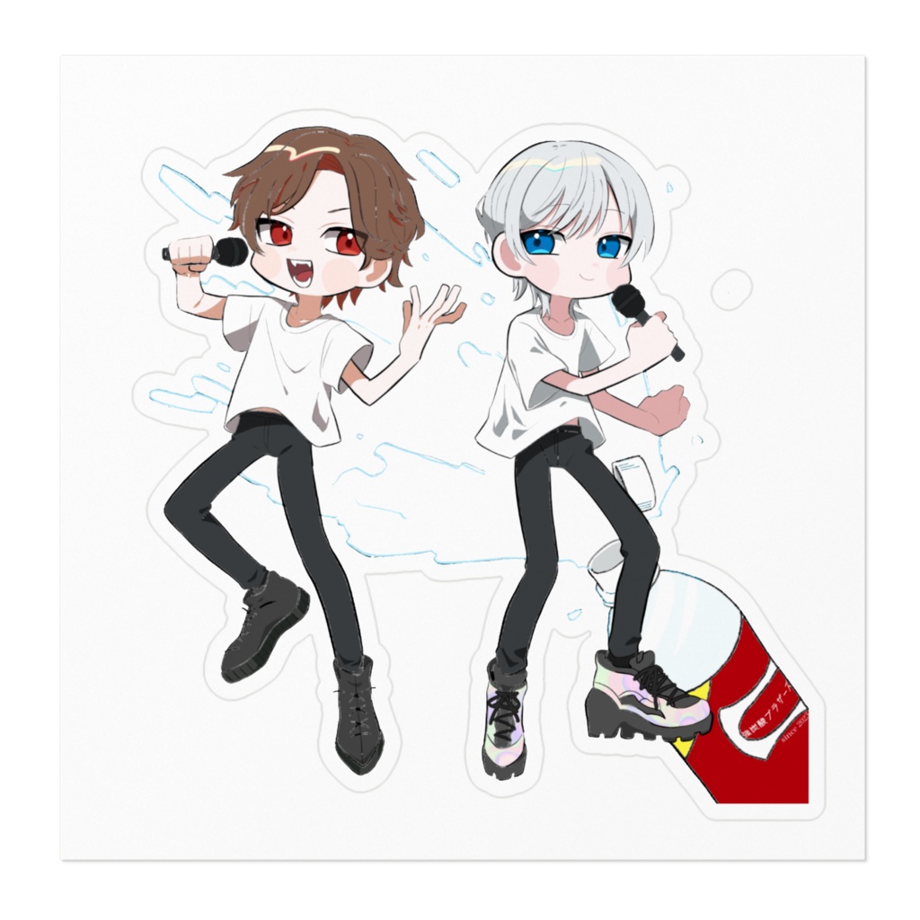 強炭酸ブラザーズステッカー