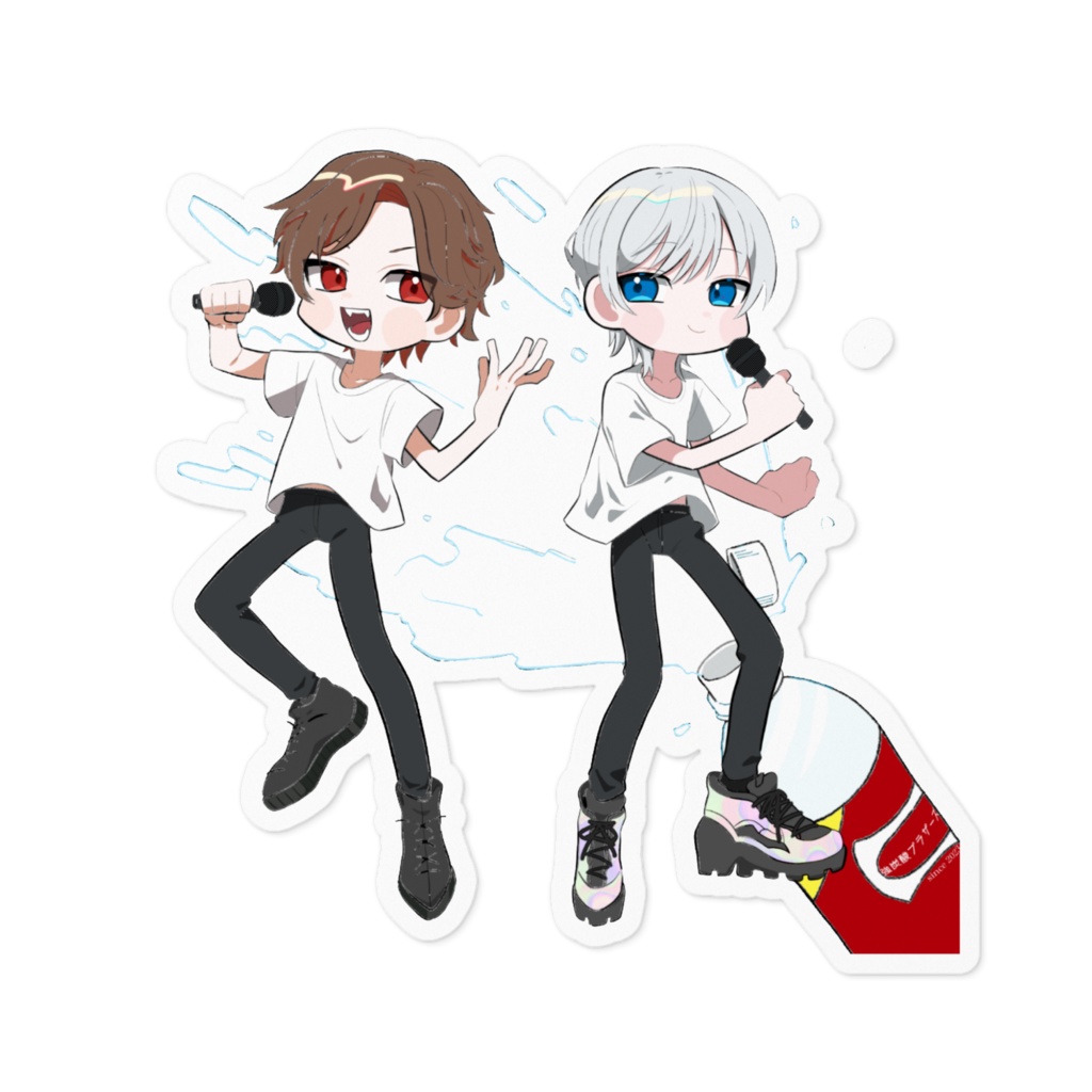 強炭酸ブラザーズステッカー