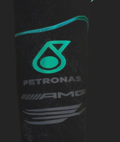 AMG Neon Techwear Bodysuit