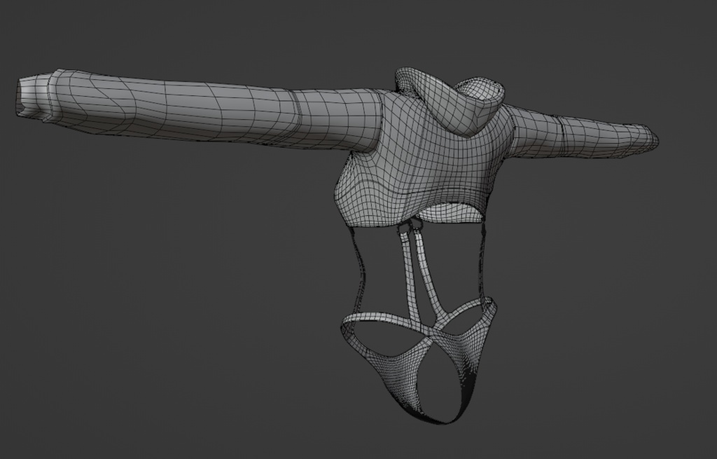 AMG Neon Techwear Bodysuit