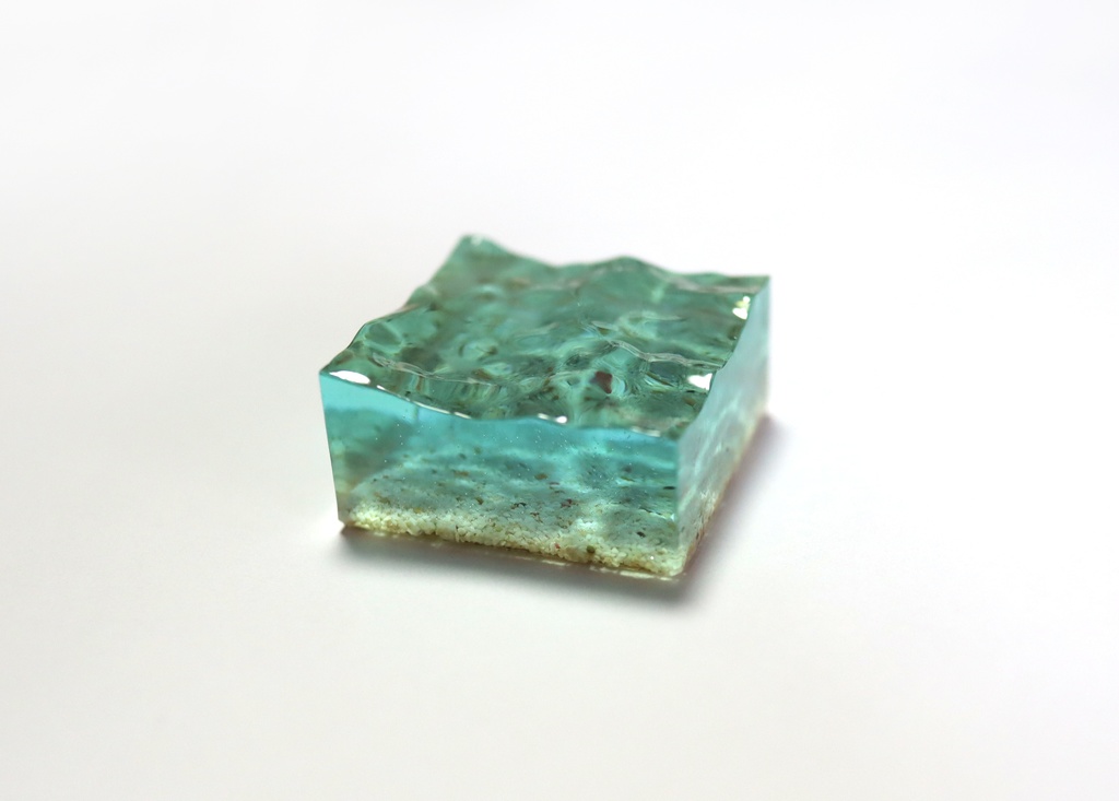 美ら海オブジェ "美ら海のかけら"【 浅瀬/二 】