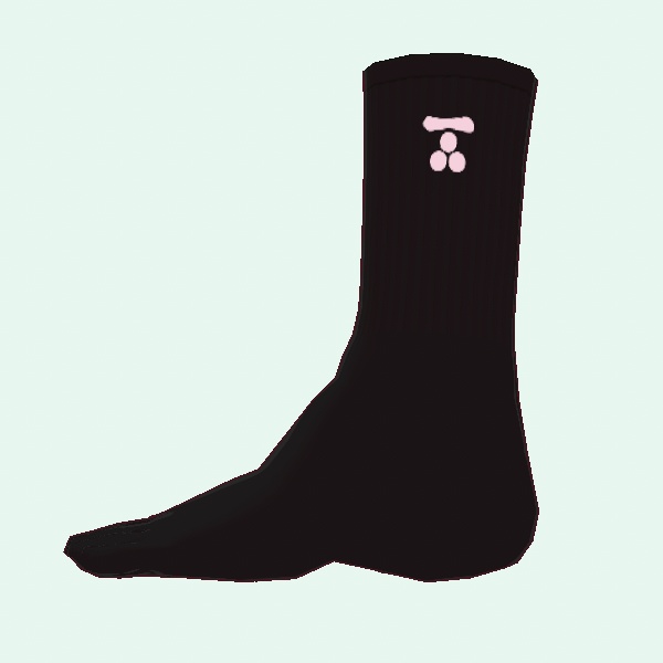 【無料 / Free】薩長土肥の家紋入り黒ソックス Crest of Daimyo socks 【雄藩】