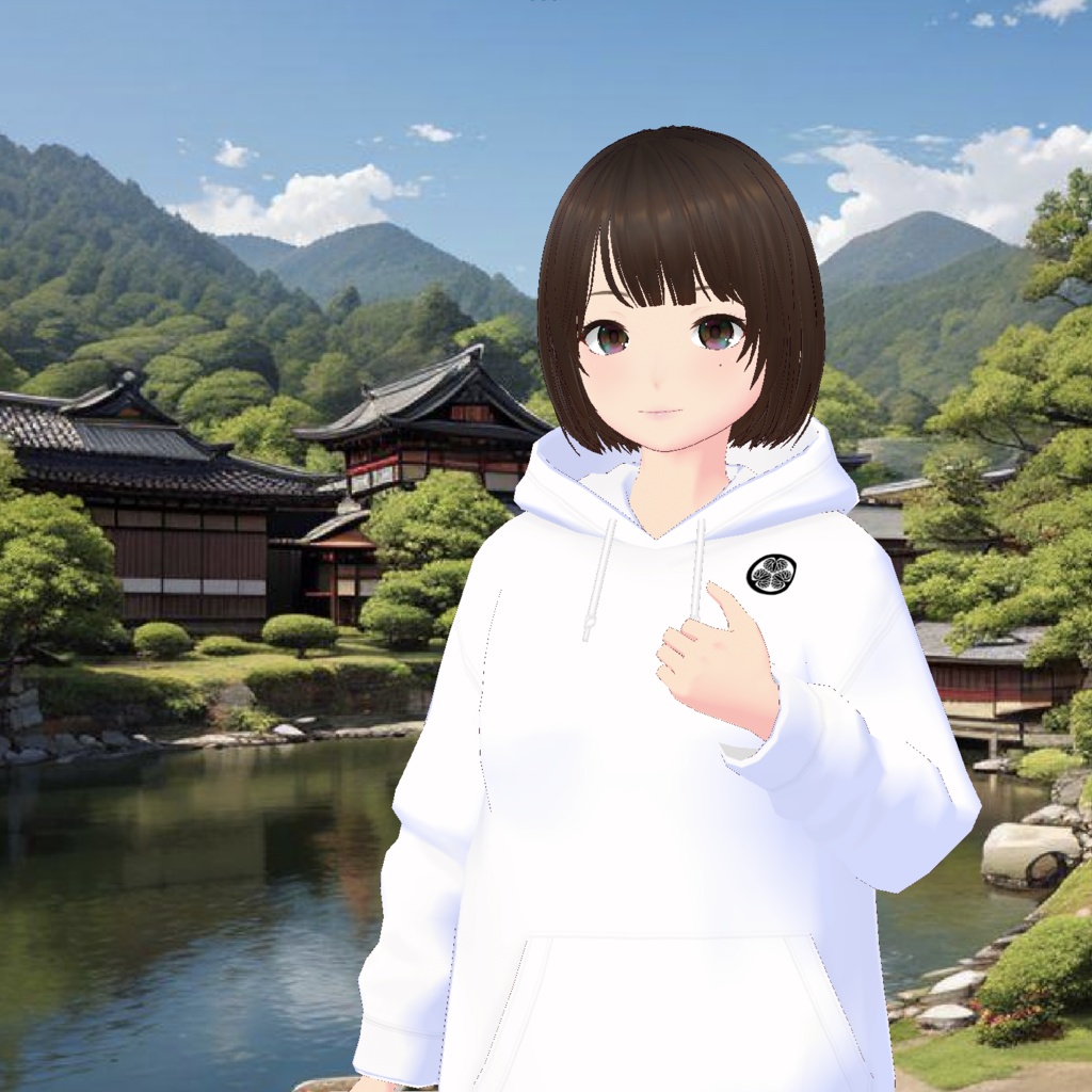 【無料 / Free】徳川家 家紋パーカー Tokugawa Shogun hoodie 【葵の紋】