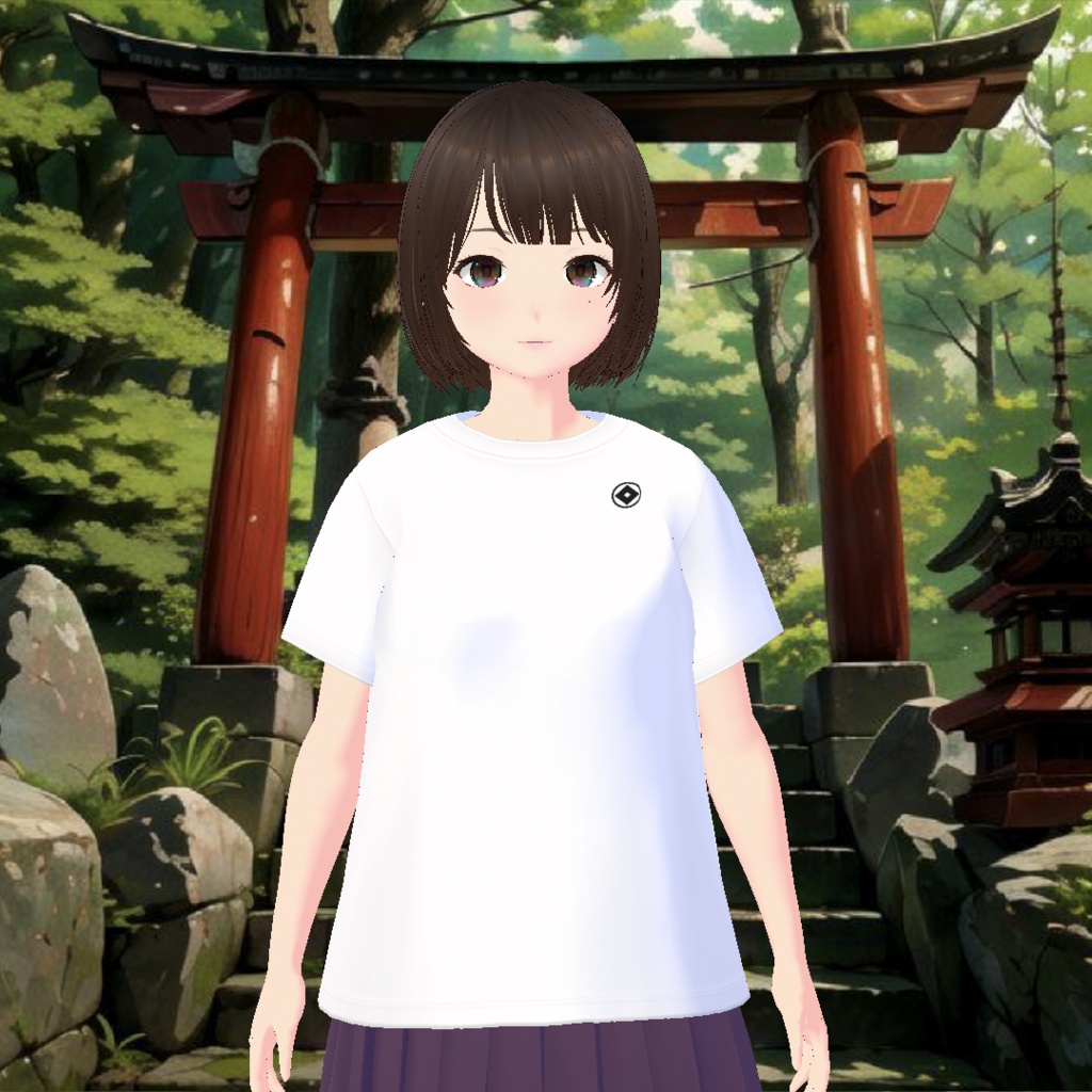 【無料 / Free】秘すれば花Tシャツ【風姿花伝】