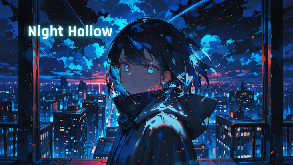 【フリーBGM】Night Hollow｜Neon×Eclipse Music