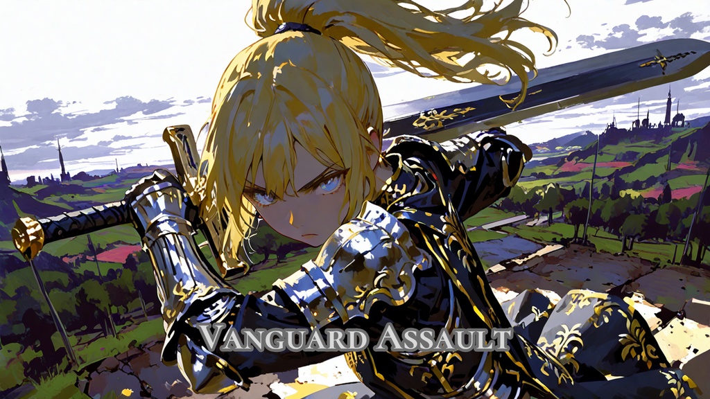 【フリーBGM】Vanguard Assault｜Neon×Eclipse Music