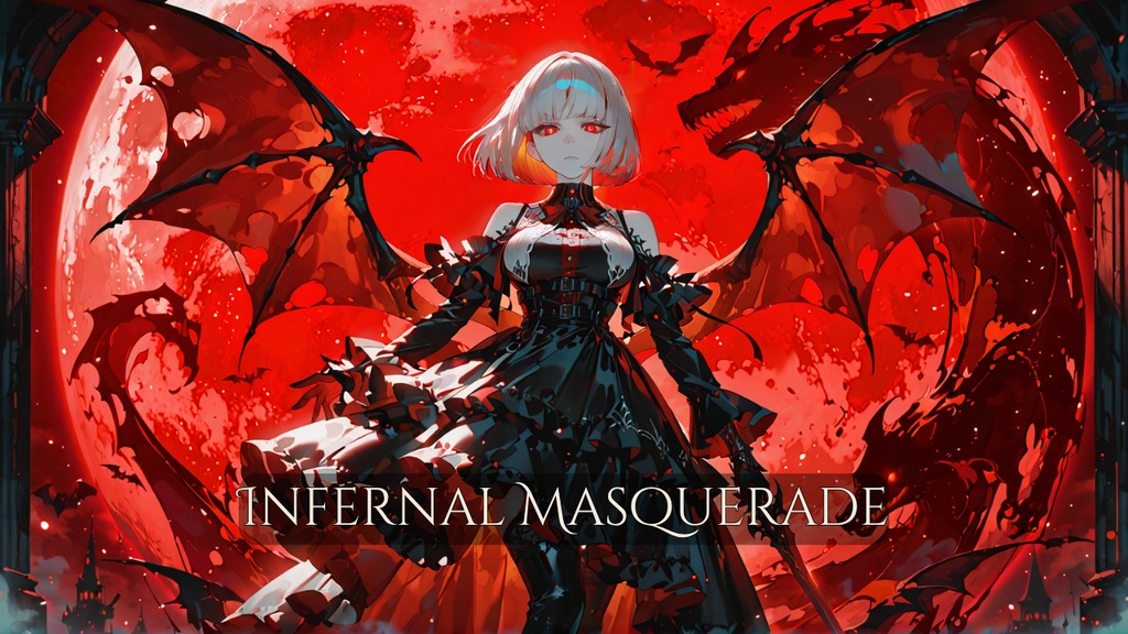 【フリーBGM】Infernal Masquerade｜Neon×Eclipse Music