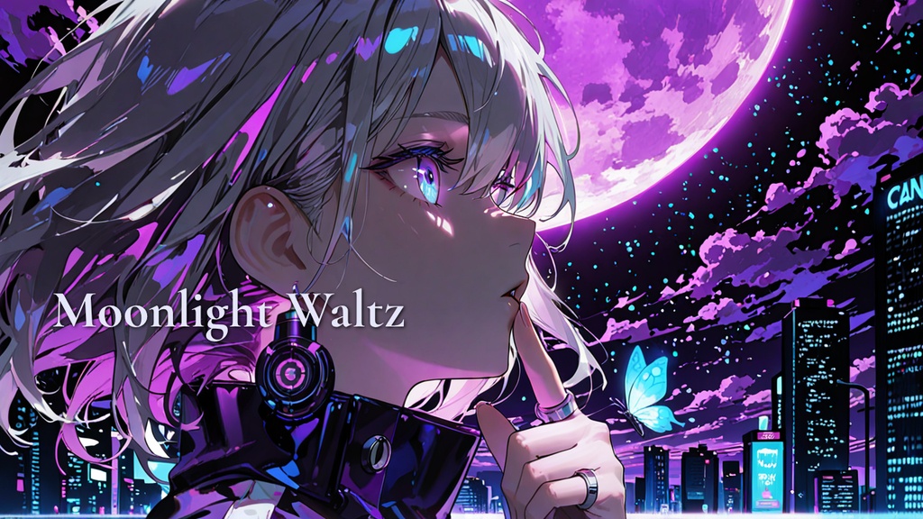 【フリーBGM】Moonlight Waltz|Neon×Eclipse Music