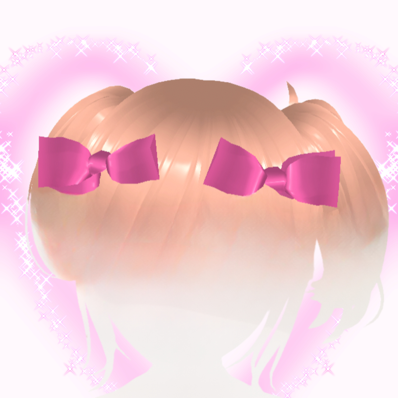 2 Pink bows (medium)