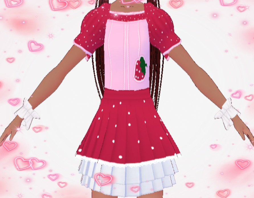 Strawberry outfit 1