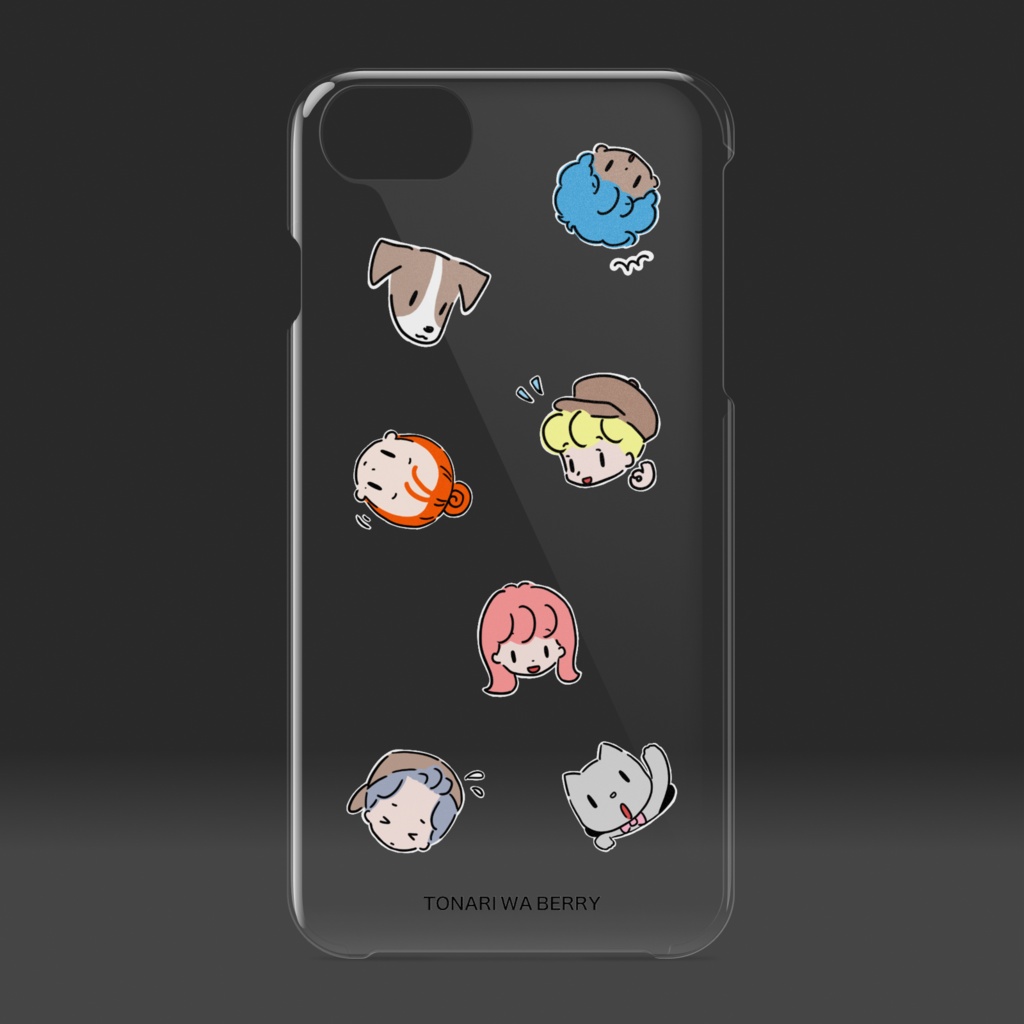 となりはベリー iPhoneケース クリア 6/7/8/ SE2