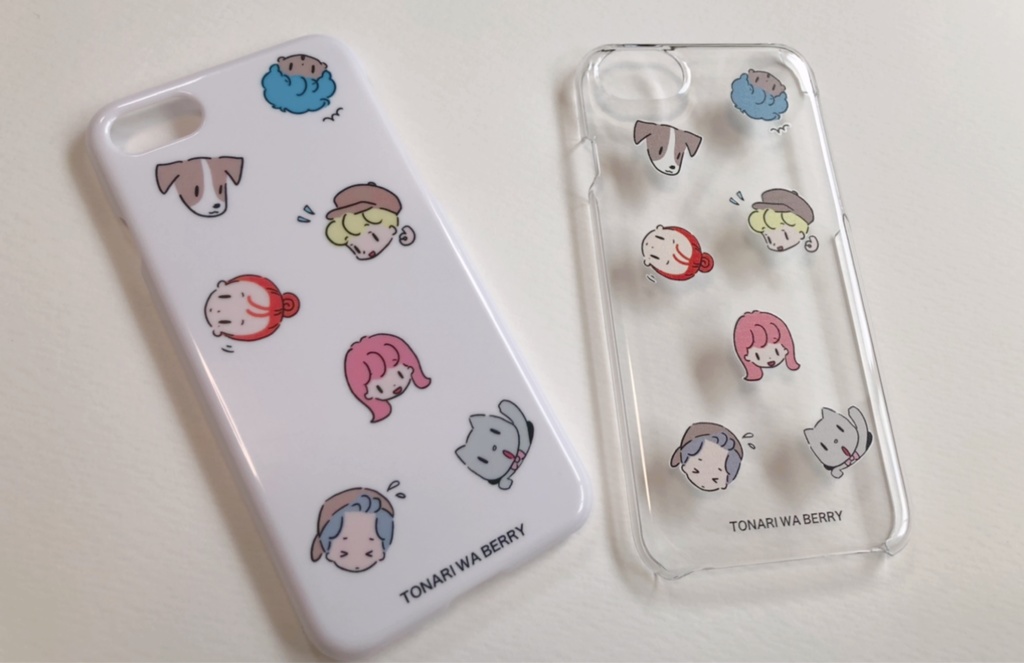 となりはベリー iPhoneケース クリア iPhone X / XS