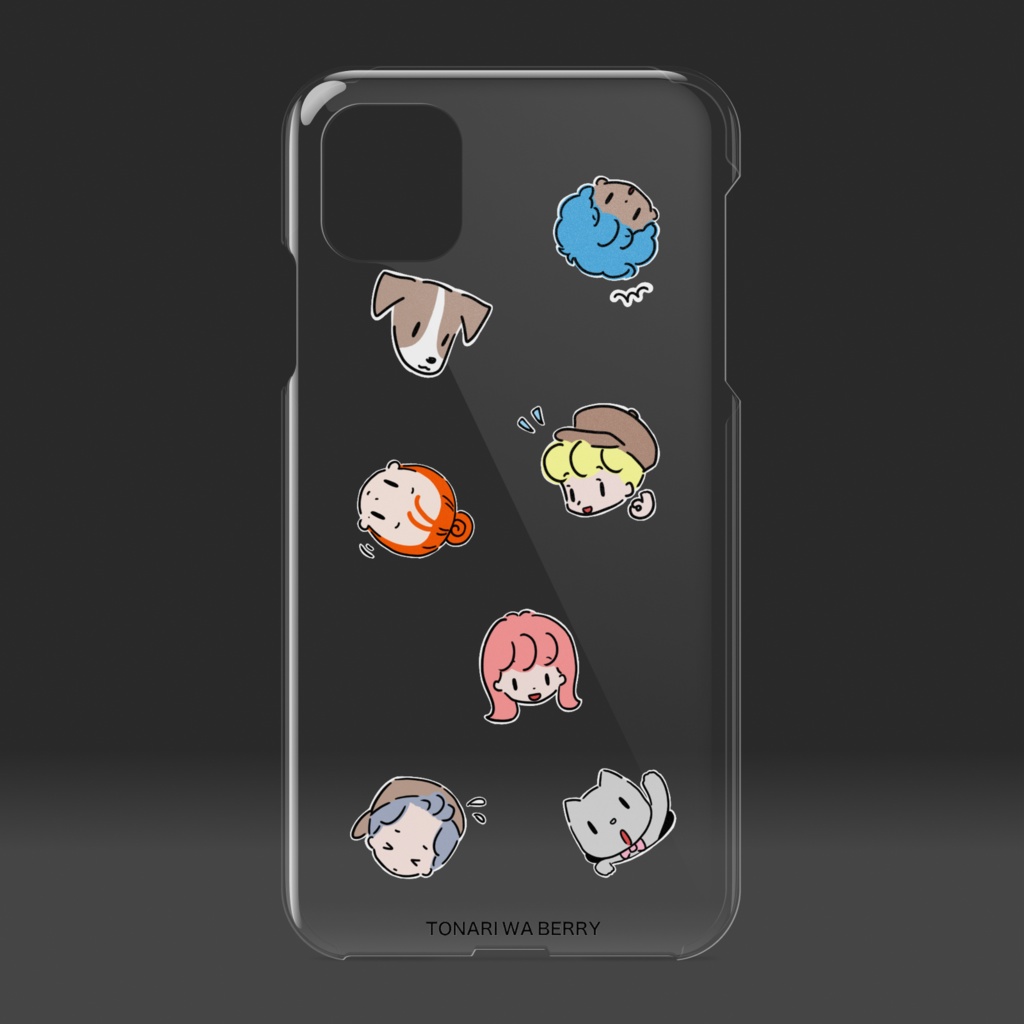 となりはベリー iPhoneケース クリア iPhone 11