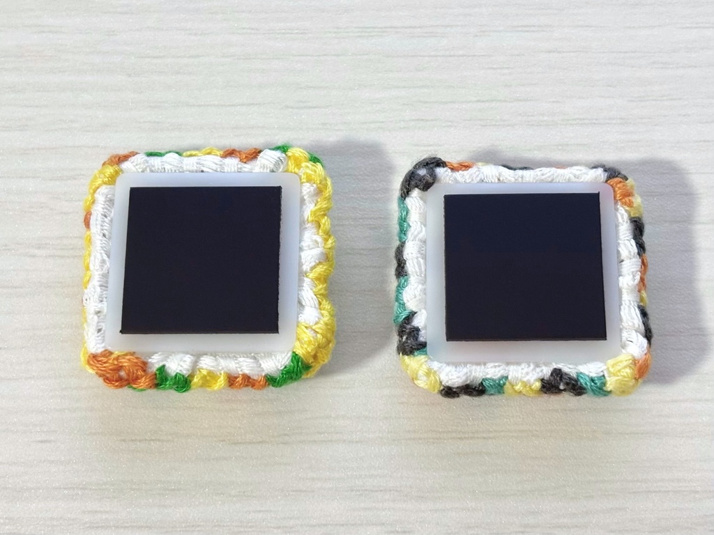 アハキィ モチーフペアマグネット