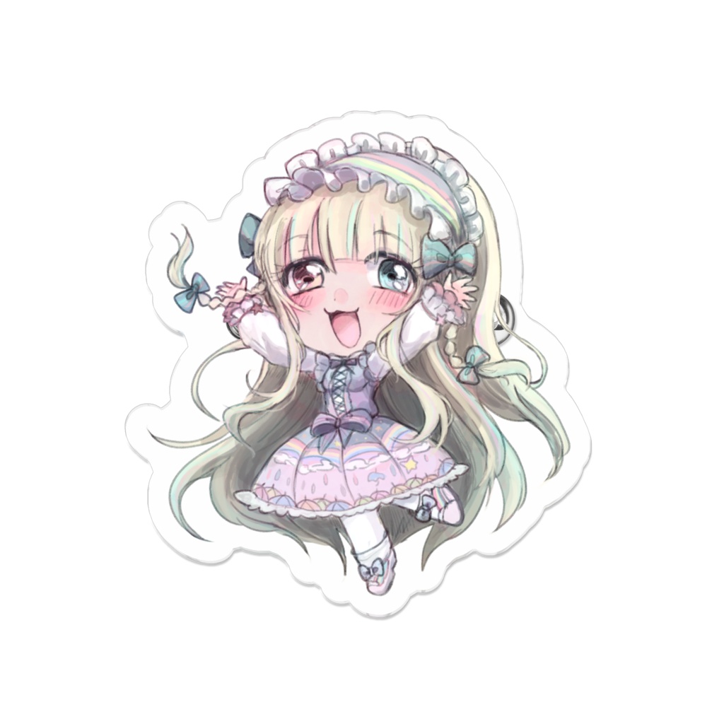 鵜筒柚芽のアクリルバッジ