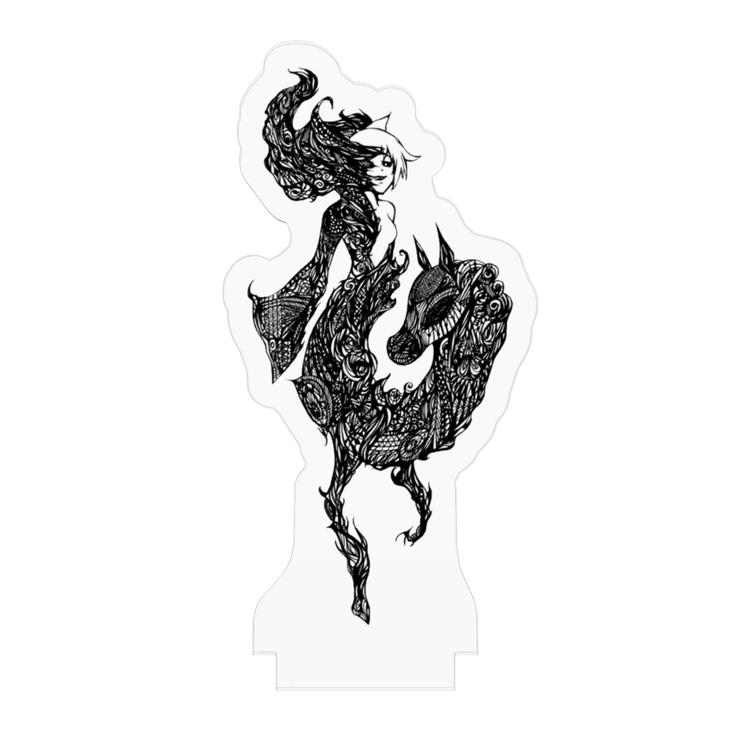 武旦の魔女アクリルフィギュア