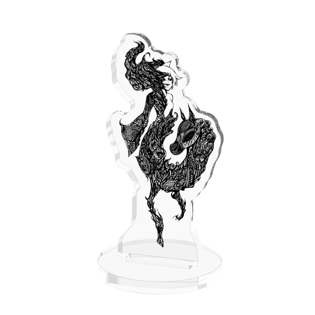 武旦の魔女アクリルフィギュア