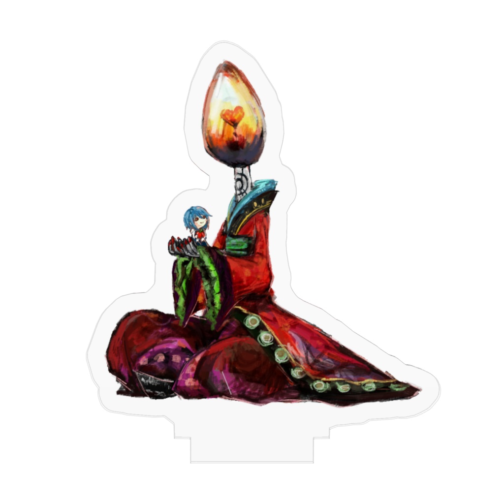 オフィさやアクリルフィギュア