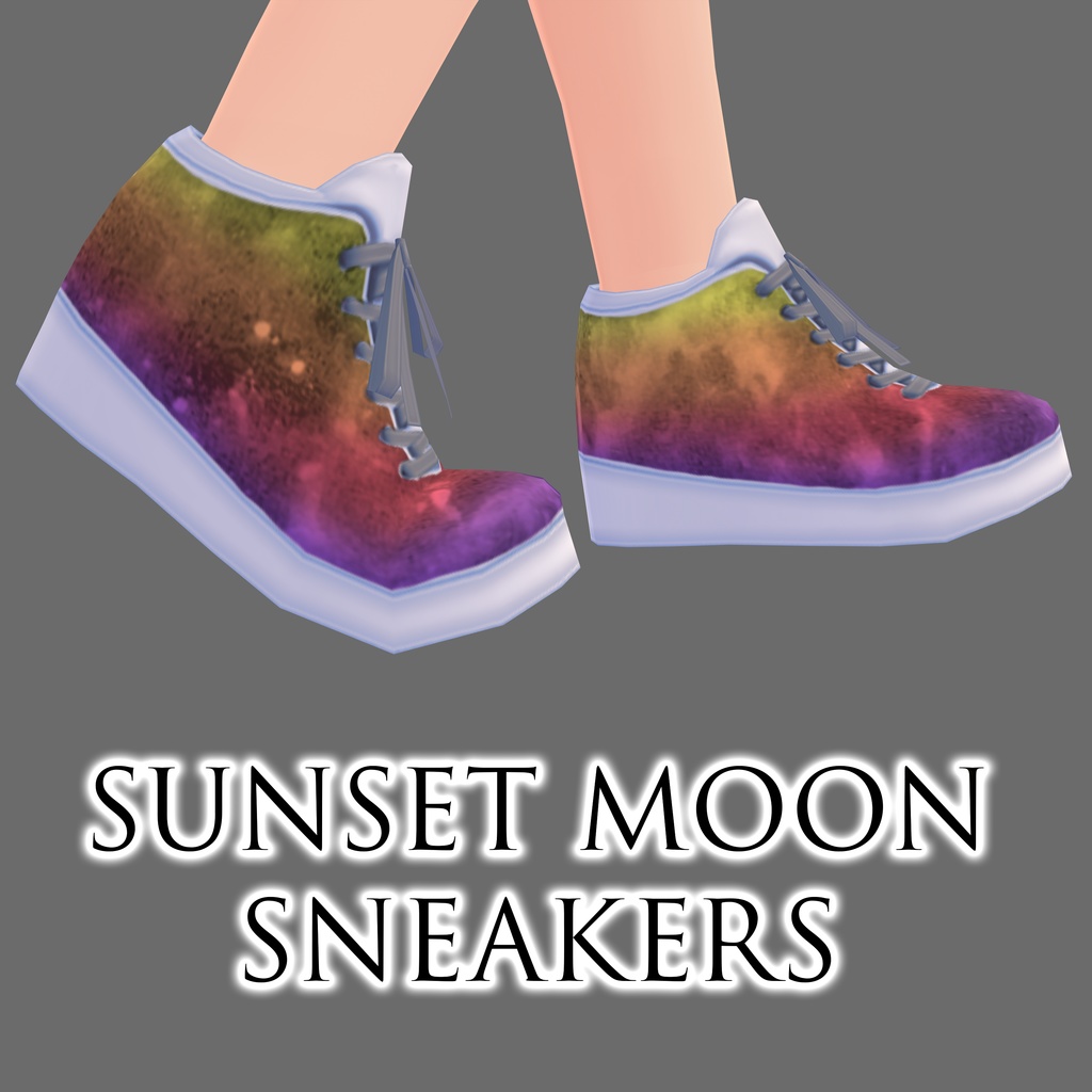 【VRoid】Sunset Moon Sneaker