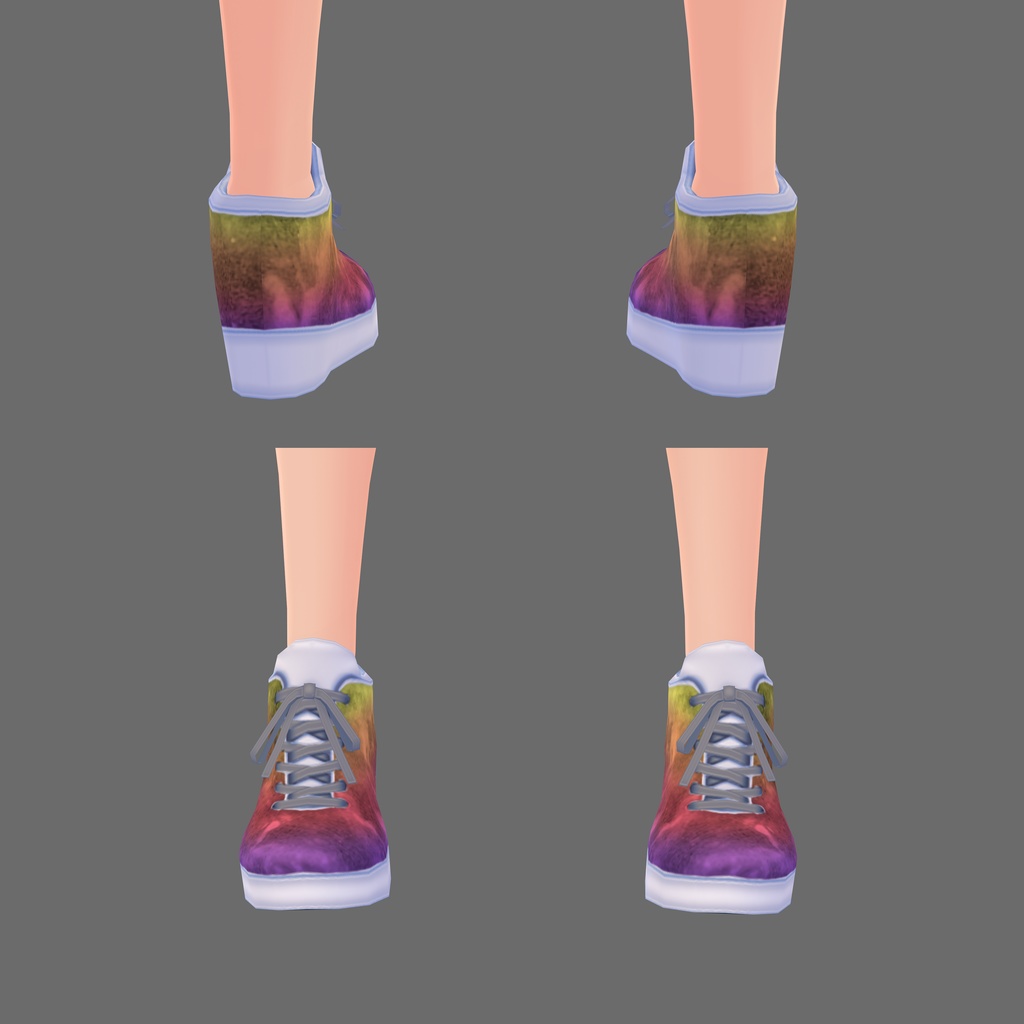【VRoid】Sunset Moon Sneaker