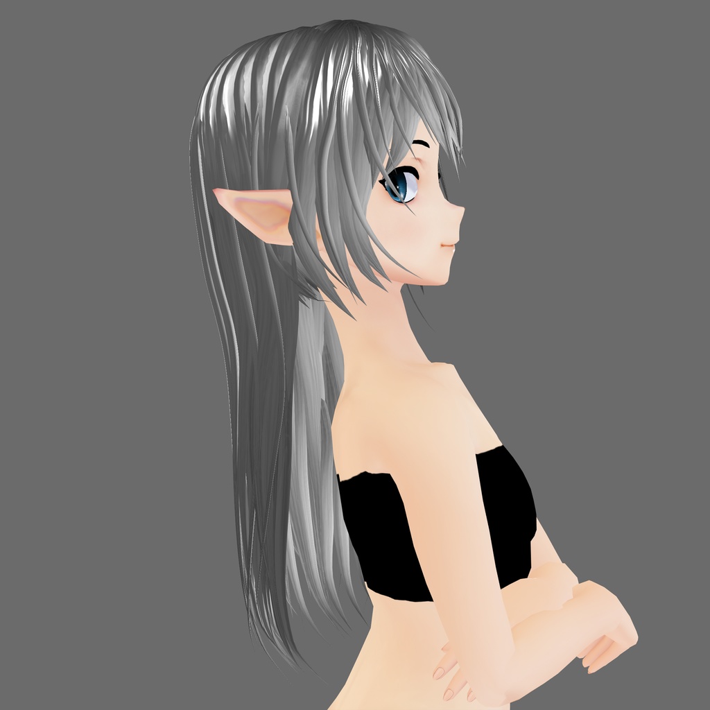 【VRoid】Hair preset, boned