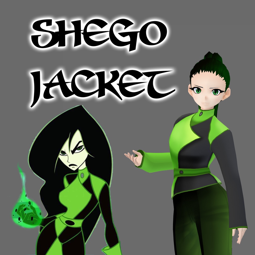 【VRoid】Shego Jacket