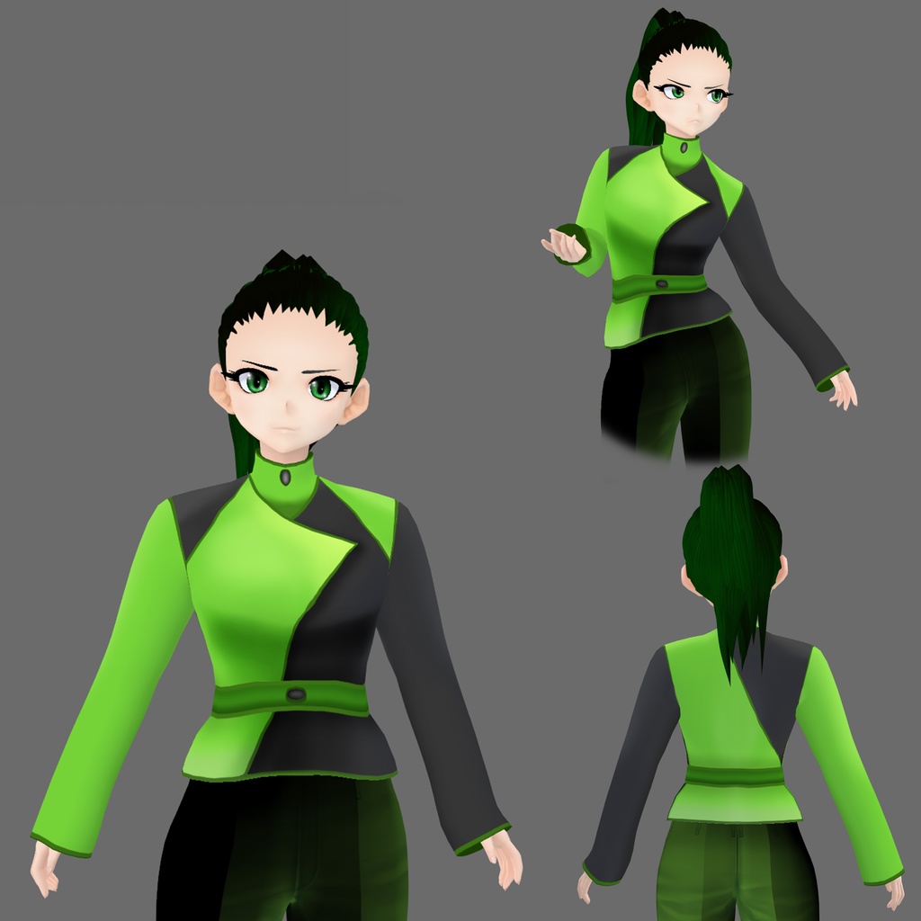 【VRoid】Shego Jacket