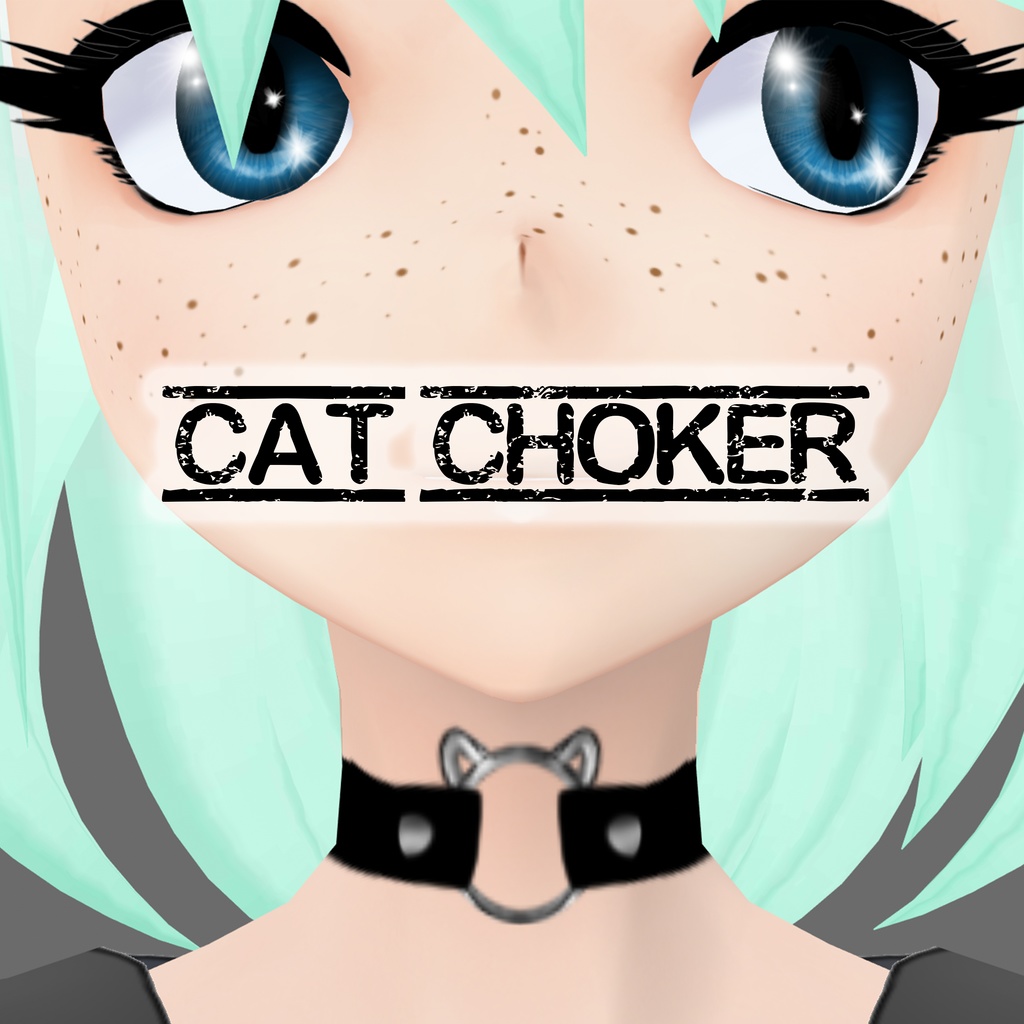 【VRoid】Cat choker