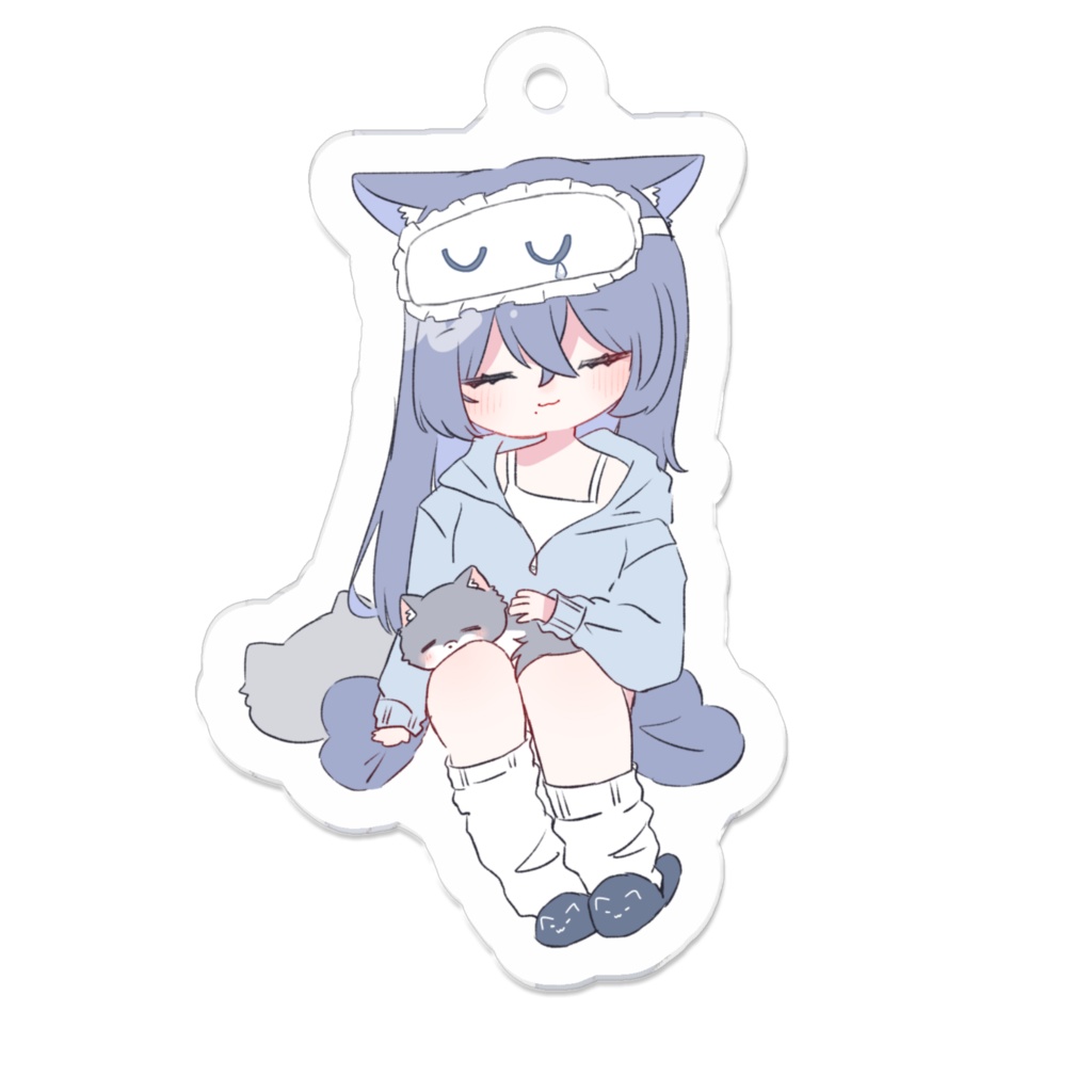 凪月うるう アクリルキーホルダー