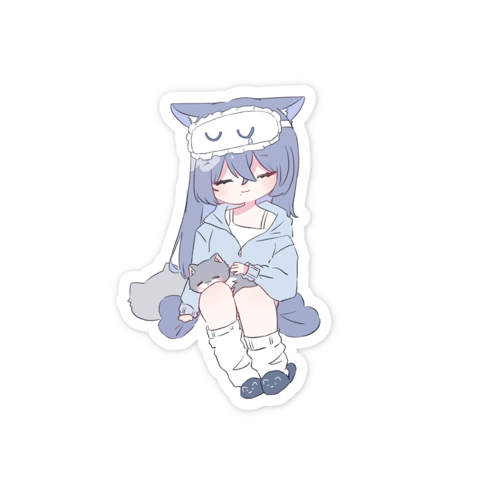 凪月うるう ステッカー