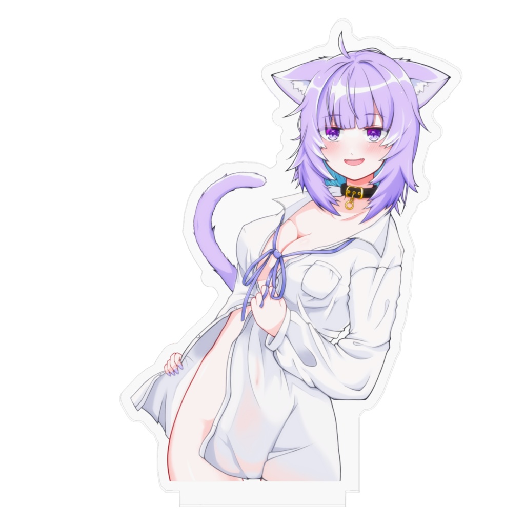 猫又おかゆ Yシャツ【非公式】アクリルフィギュア