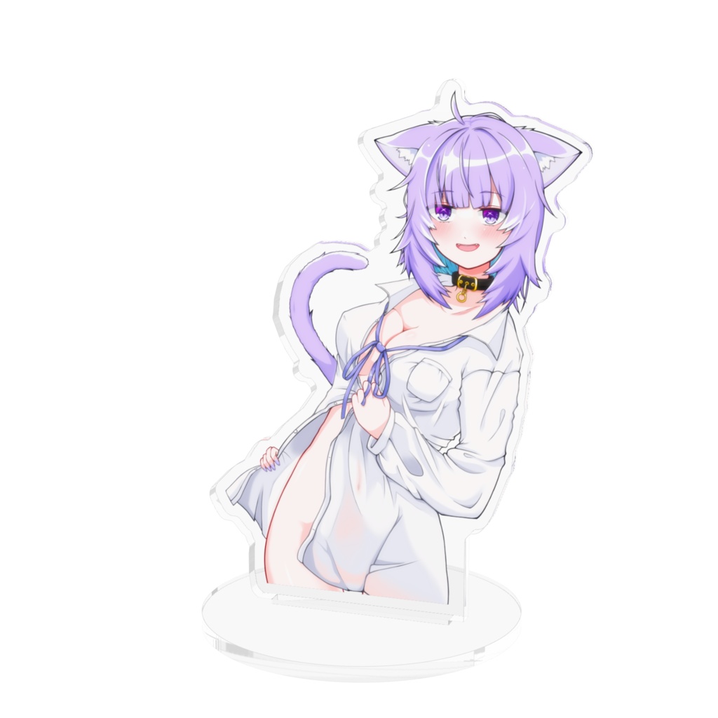 猫又おかゆ Yシャツ【非公式】アクリルフィギュア