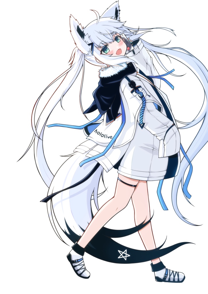 白上フブキ TEK衣装【非公式】アクリルフィギュア