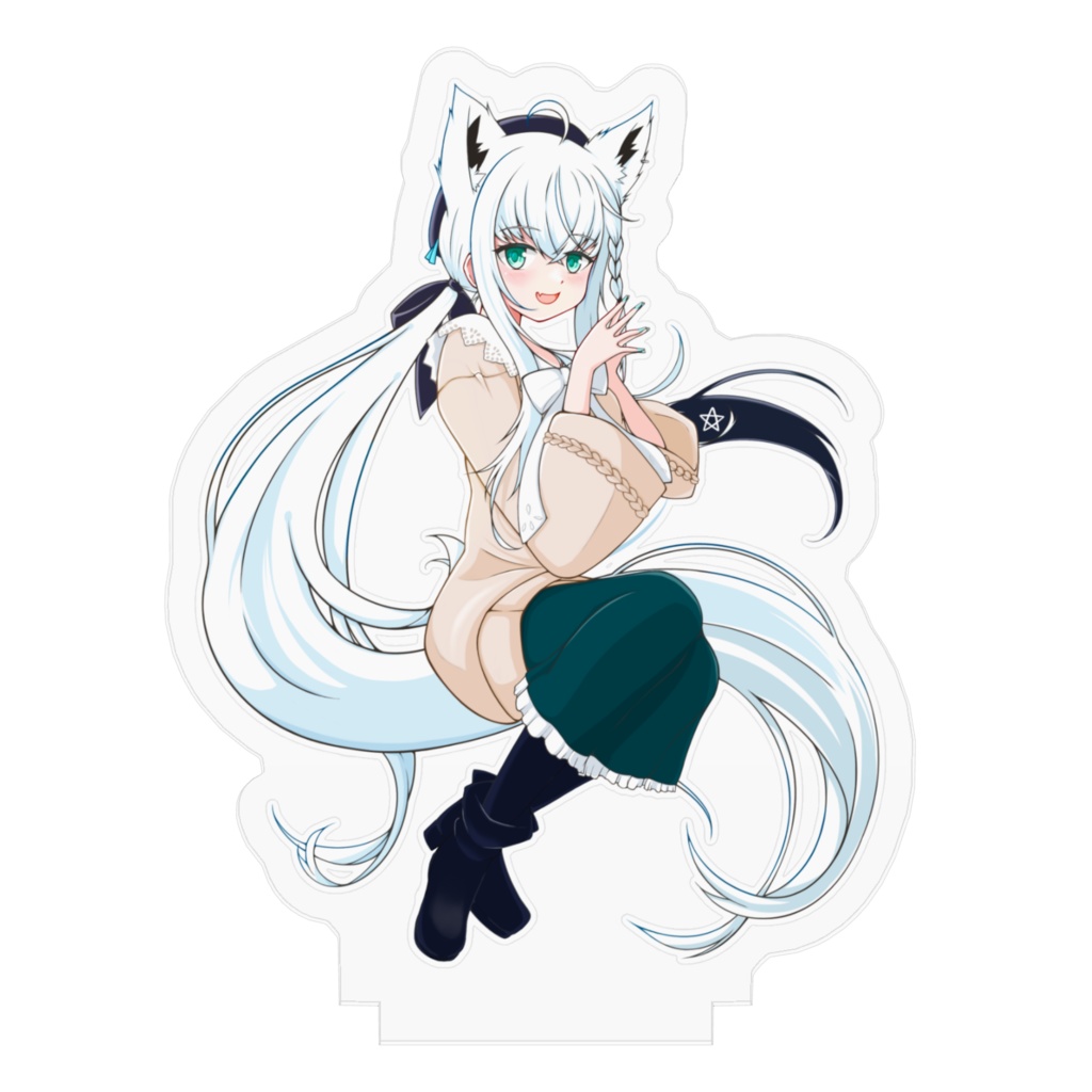 白上フブキ【非公式】笑顔 アクリルフィギュア