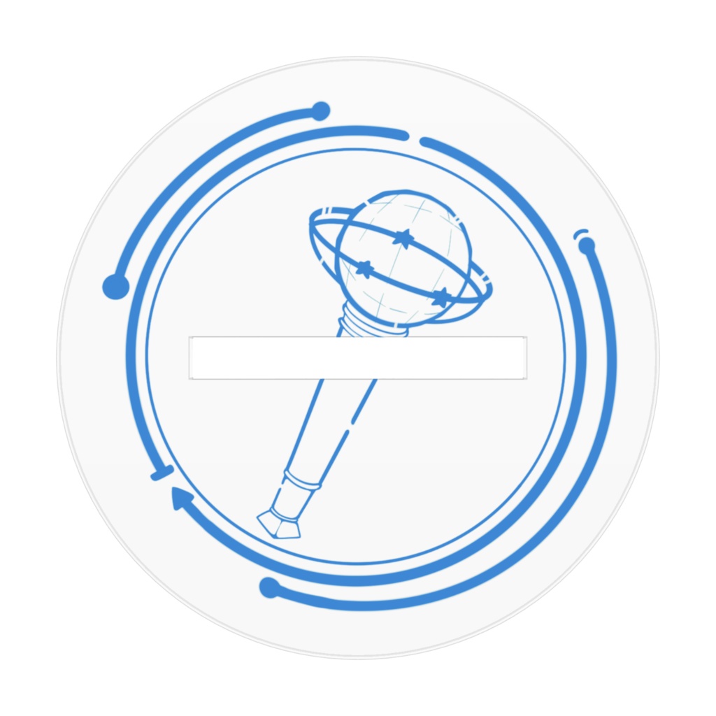 星街すいせい パーカー(白)【非公式】アクリルフィギュア