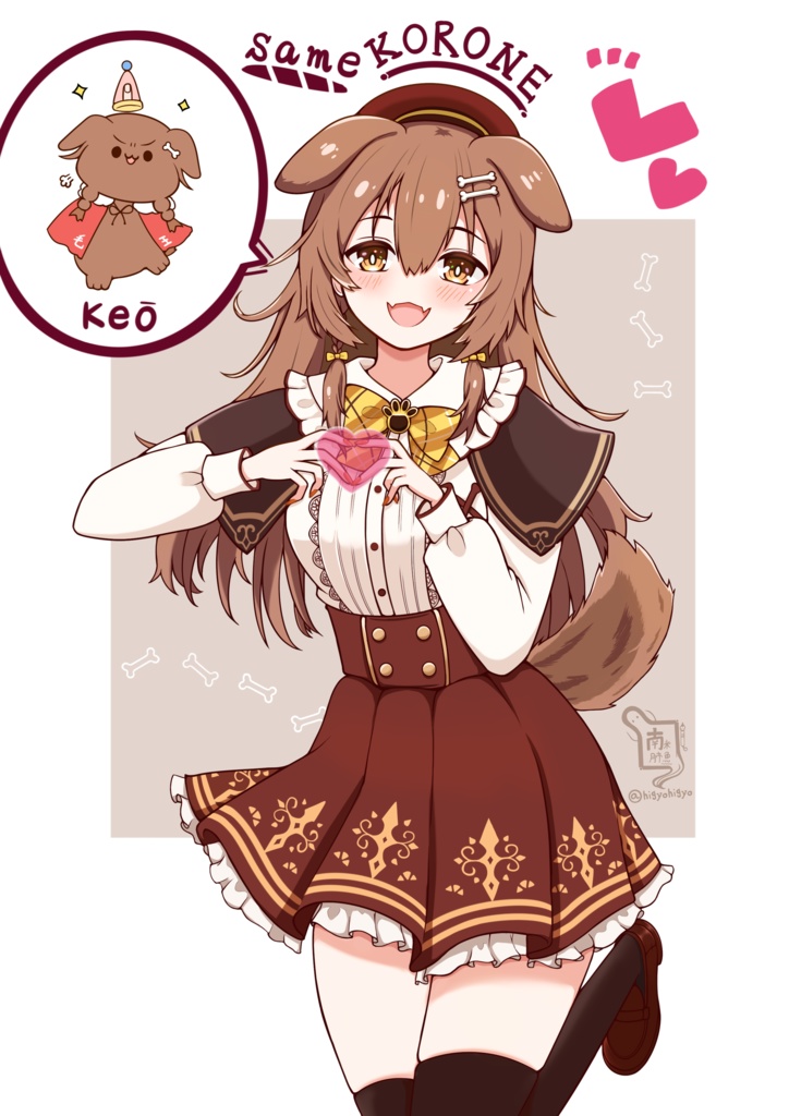 戌神ころね【非公式】アクリルフィギュア