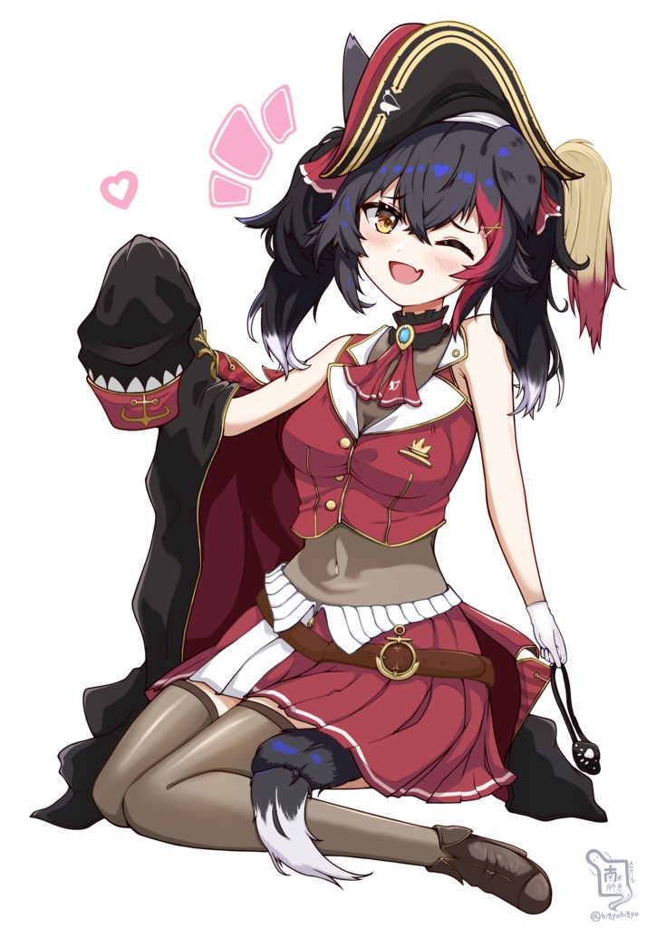 大神ミオ【非公式】船長衣装 アクリルフィギュア