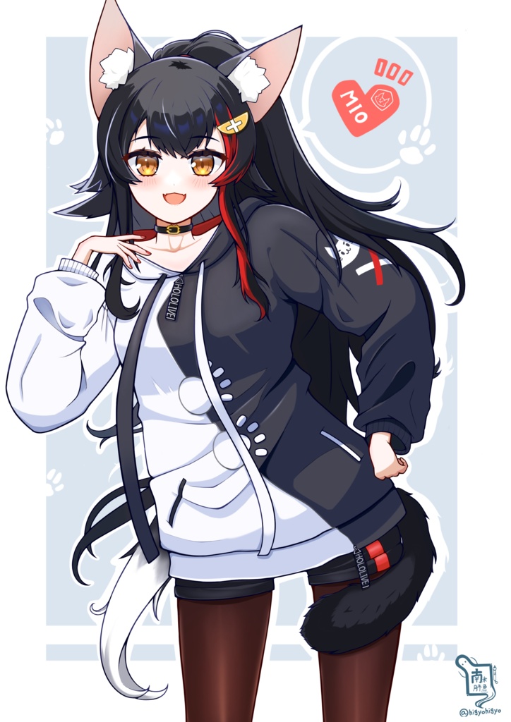 大神ミオ【非公式】パーカー アクリルフィギュア