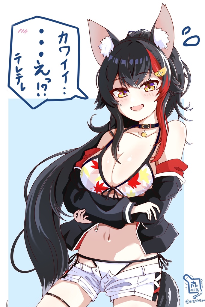 大神ミオ【非公式】水着笑顔 アクリルフィギュア