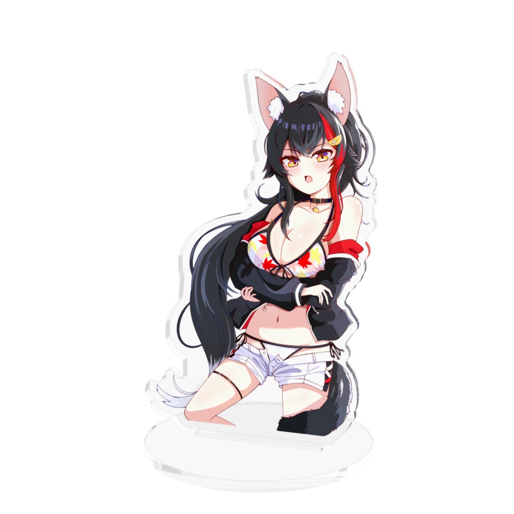 大神ミオ【非公式】水着怒り　アクリルフィギュア