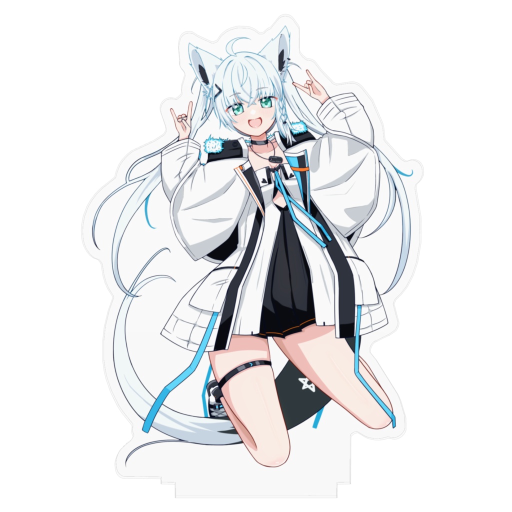 白上フブキ【非公式】TEKこんこん アクリルフィギュア