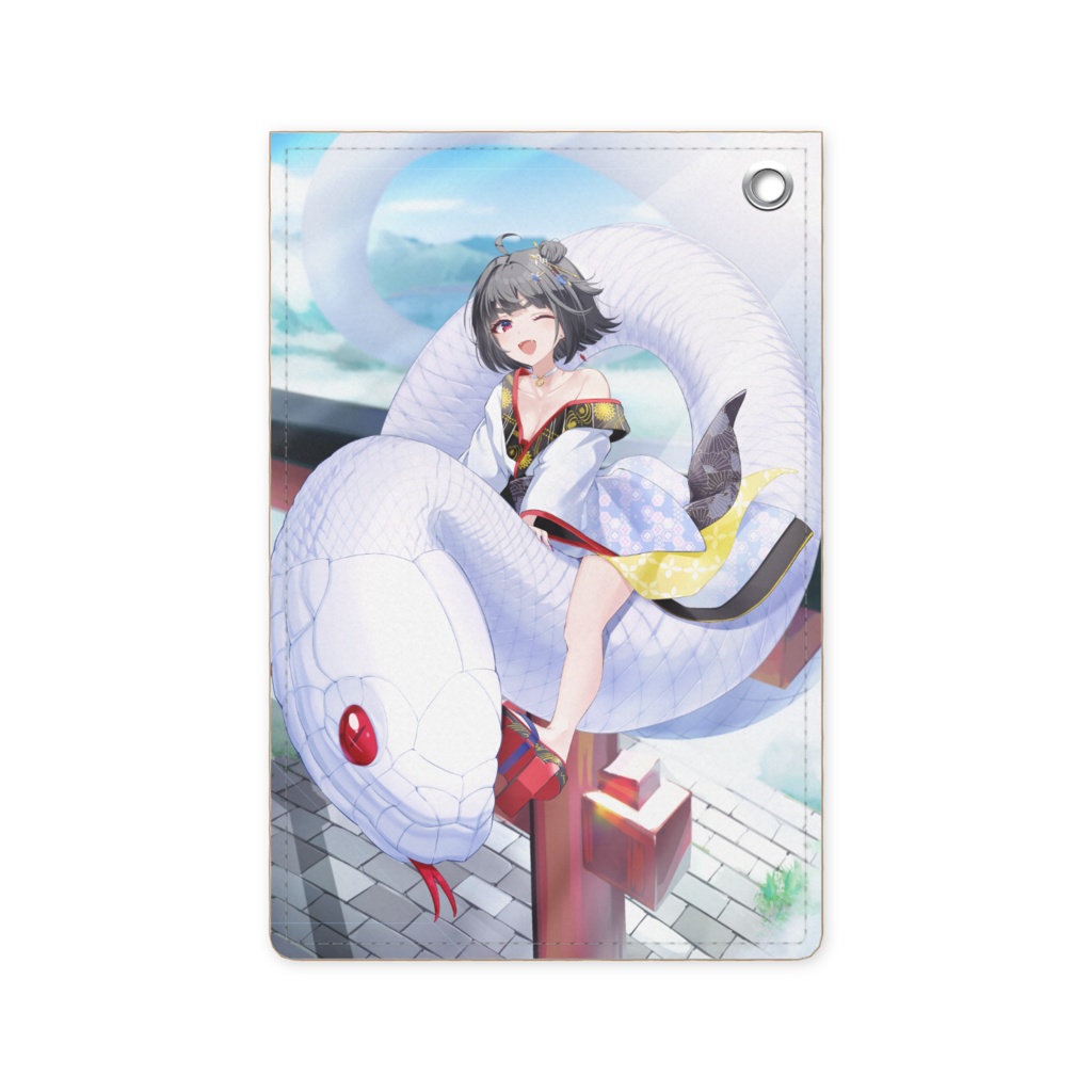 白蛇霙-HakujaMizore- 1stanniversary記念グッズ第2弾 パスケース