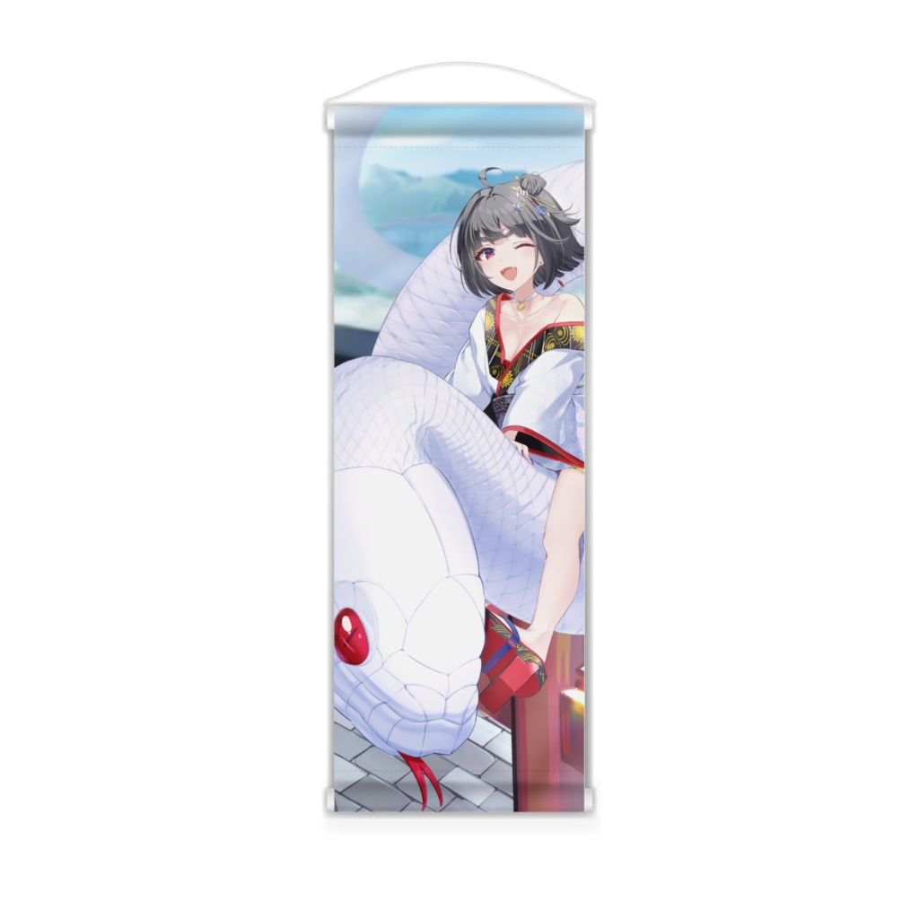 白蛇霙-HakujaMizore- 1stanniversary記念グッズ第2弾 ミニタペストリー