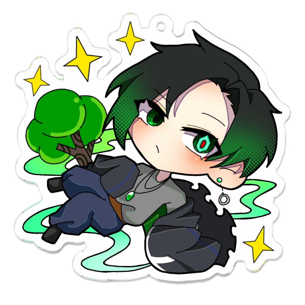 アクリルキーホルダー(🌳)