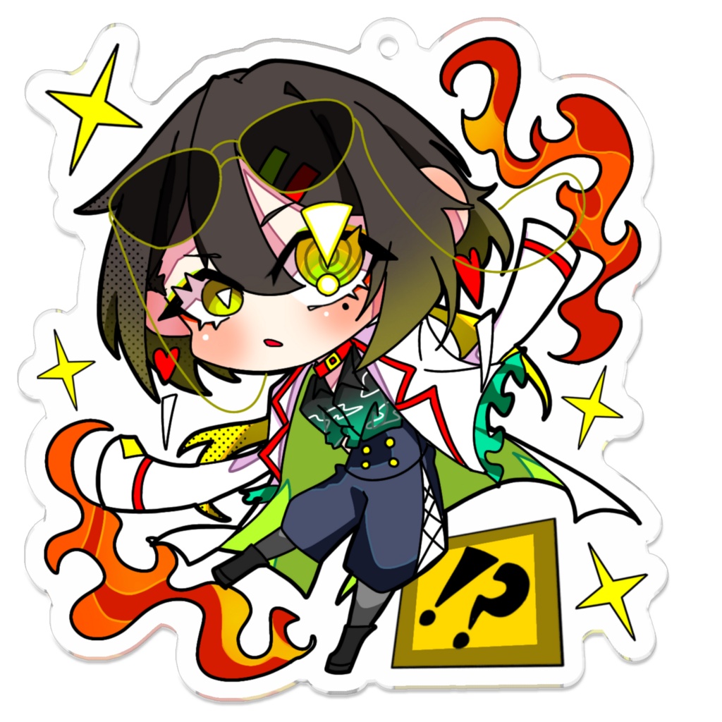 アクリルキーホルダー(🚸)