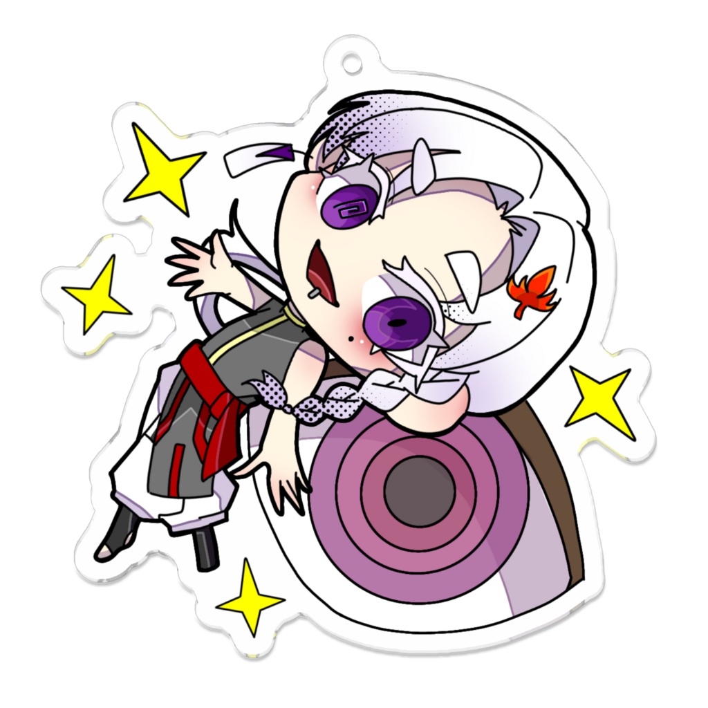 アクリルキーホルダー(👁️)